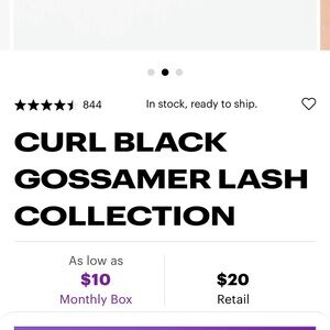 LASHIFY C.8 Black Lash Set